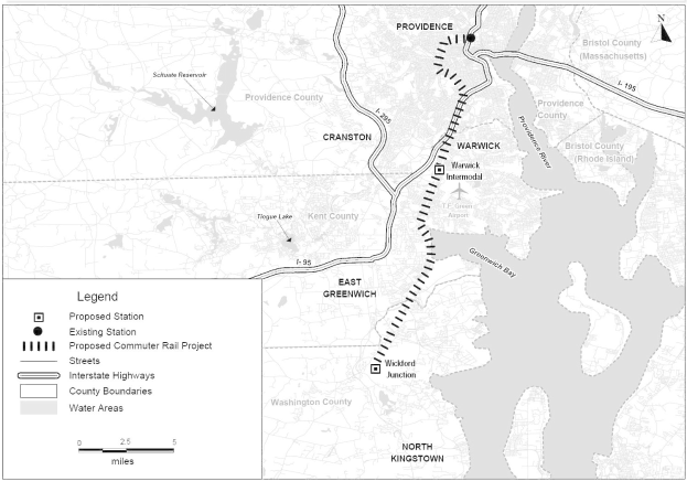 Plakat mit einem Zug auf einer Bahnstrecke mit mehreren Menschen in der Nähe, das "The American Jobs Plan Will Expand Affordable Public Transportation" bewirbt.