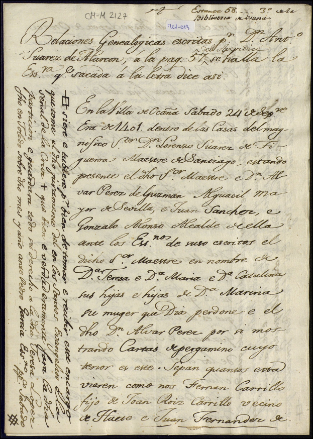 Ein vergilbtes, altes Dokument mit sauberer, lesbarer Schreibschrift, wahrscheinlich ein Brief von einem Mann an eine Frau.